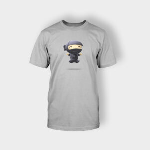 Tee-Shirt ninja gris front